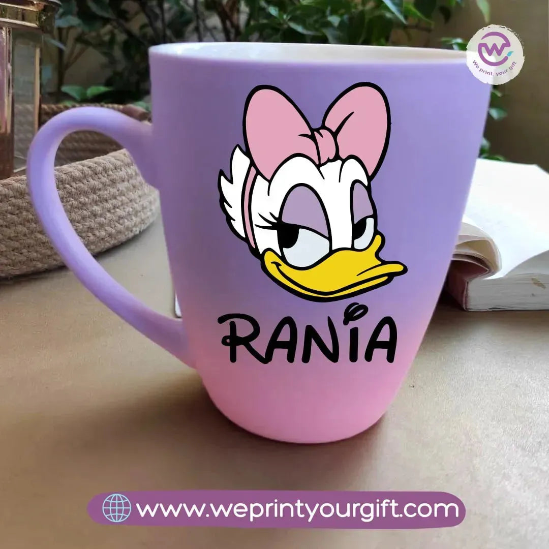 Colored Ceramic Mug- Disney - WE PRINT