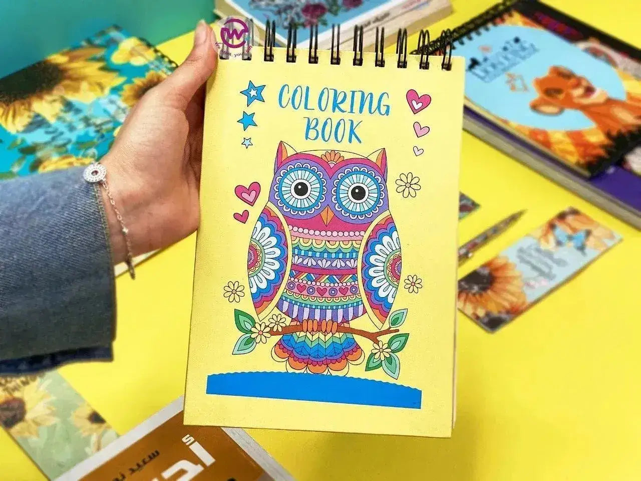 Coloring Book - Owl - WE PRINT