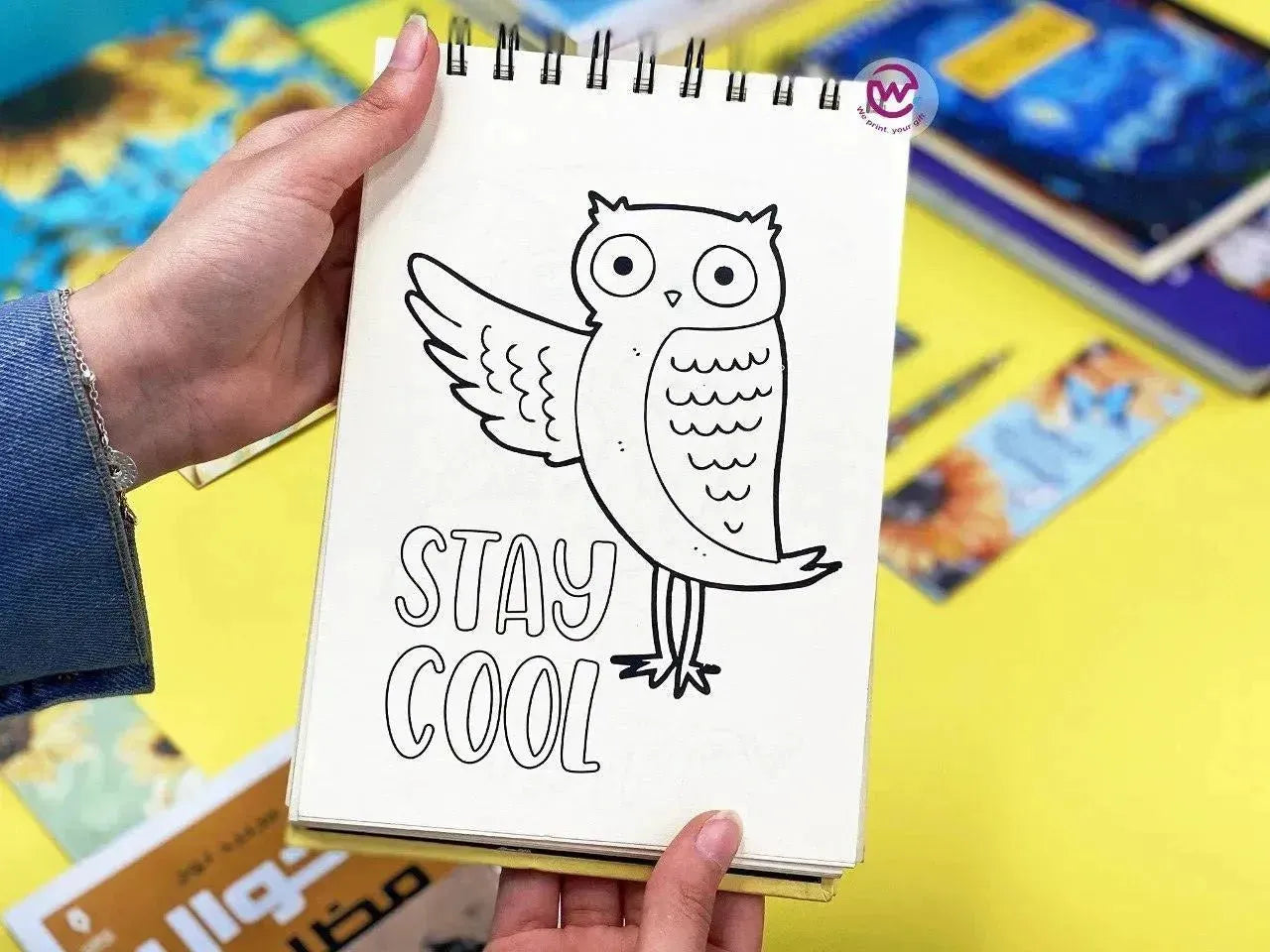 Coloring Book - Owl - WE PRINT
