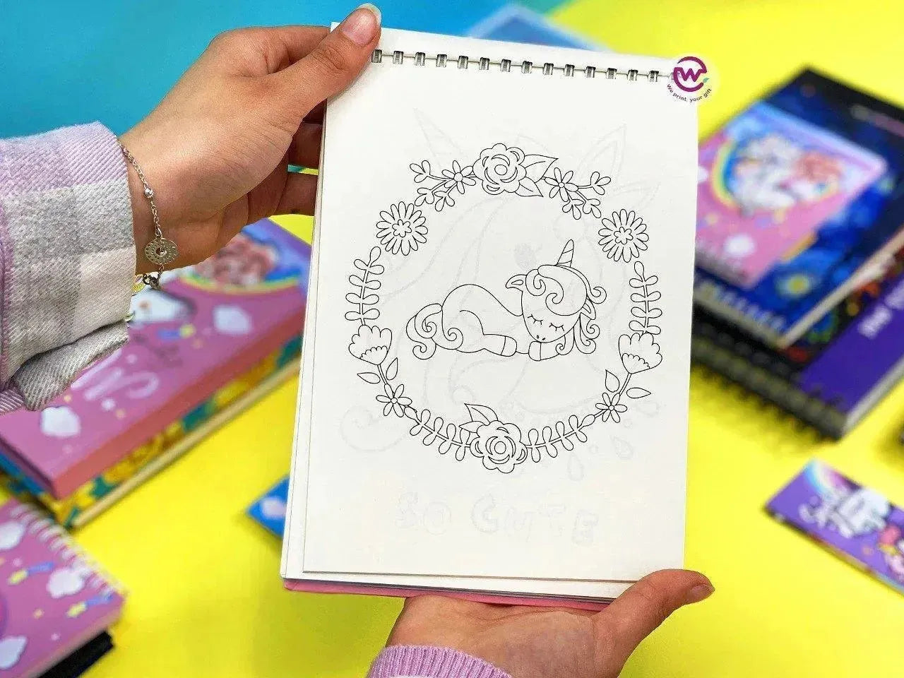 Coloring Book - Unicorn - WE PRINT