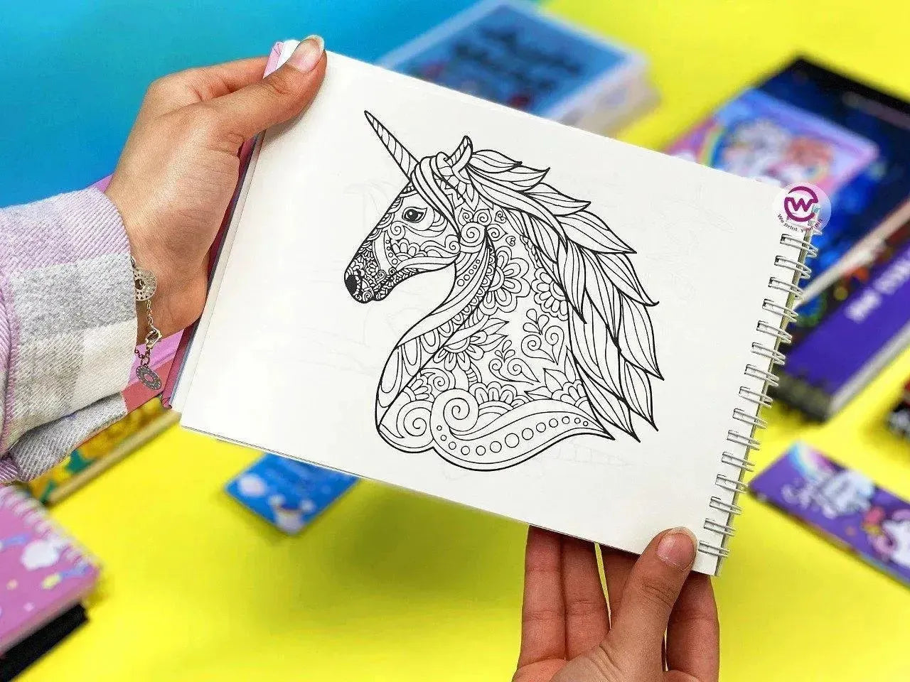 Coloring Book - Unicorn - WE PRINT