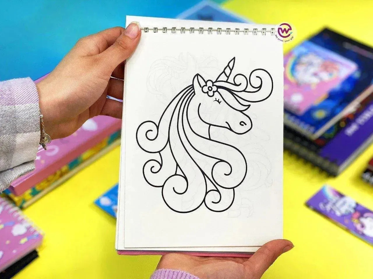 Coloring Book - Unicorn - WE PRINT
