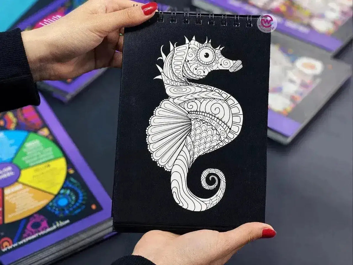 Coloring-Book - Wild Animals - WE PRINT