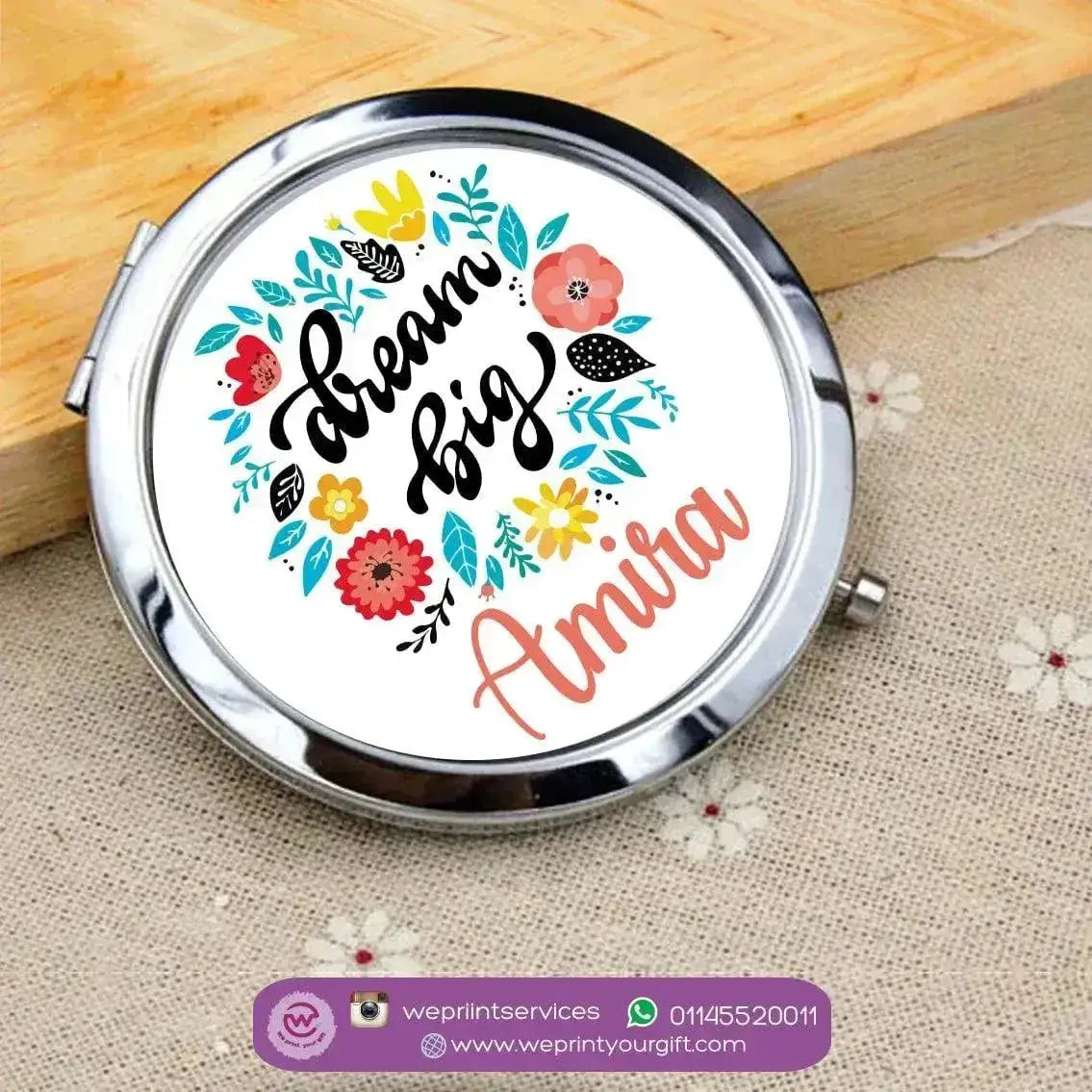 Compact Custom Mirror - Motivation-C - WE PRINT