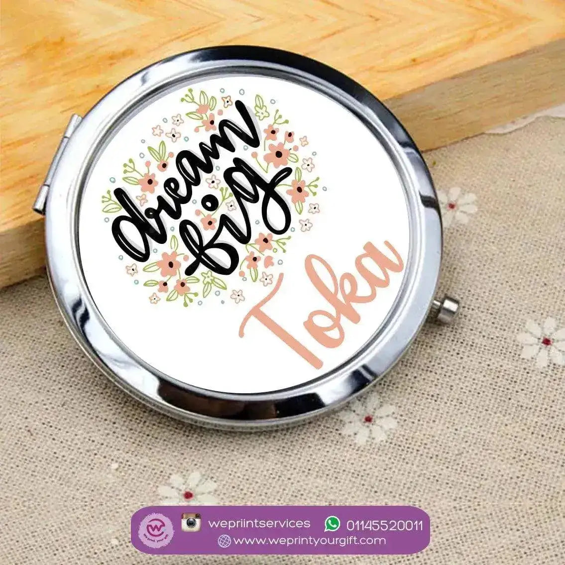 Compact Custom Mirror - Motivation-C - WE PRINT