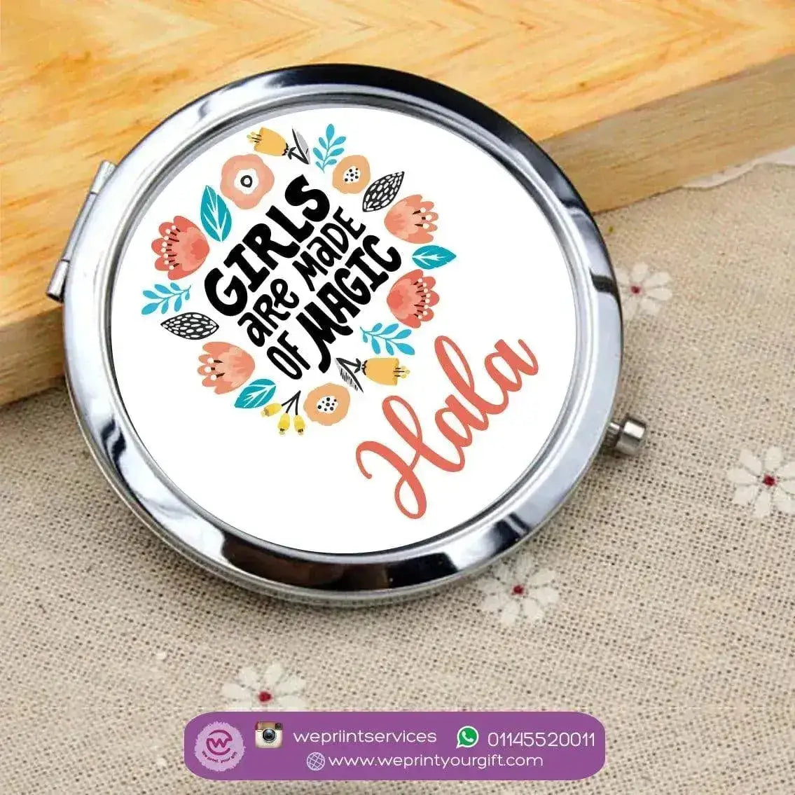 Compact Custom Mirror - Motivation-C - WE PRINT