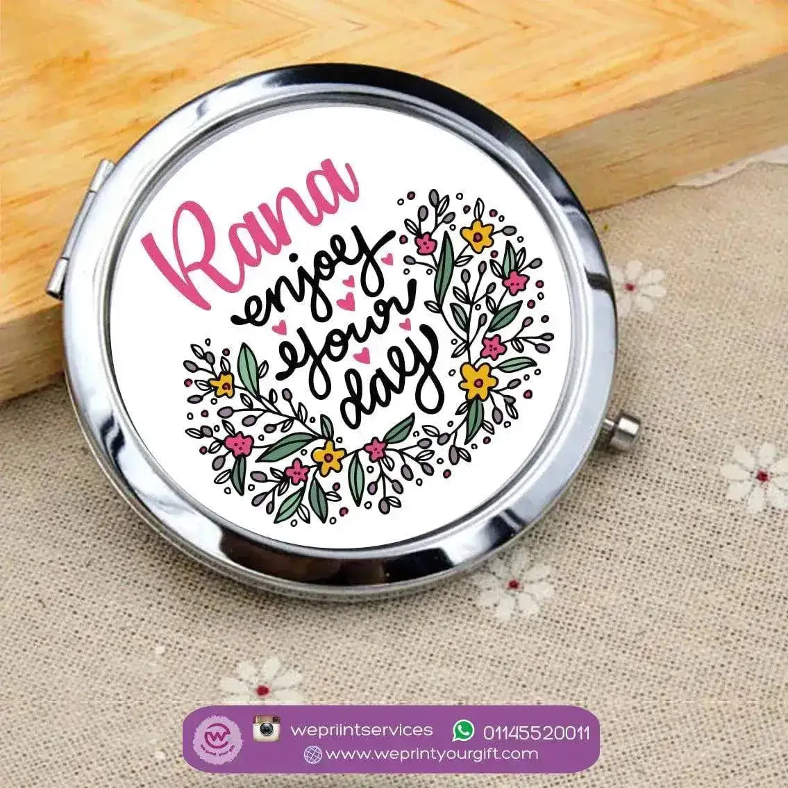 Compact Custom Mirror - Motivation-C - WE PRINT