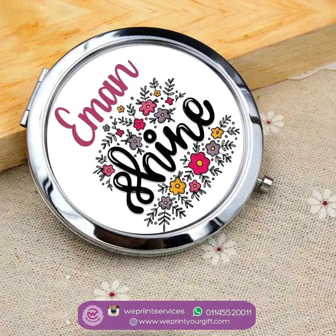 Compact Custom Mirror - Motivation-C - WE PRINT