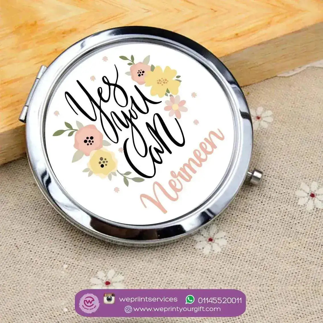 Compact Custom Mirror - Motivation-C - WE PRINT