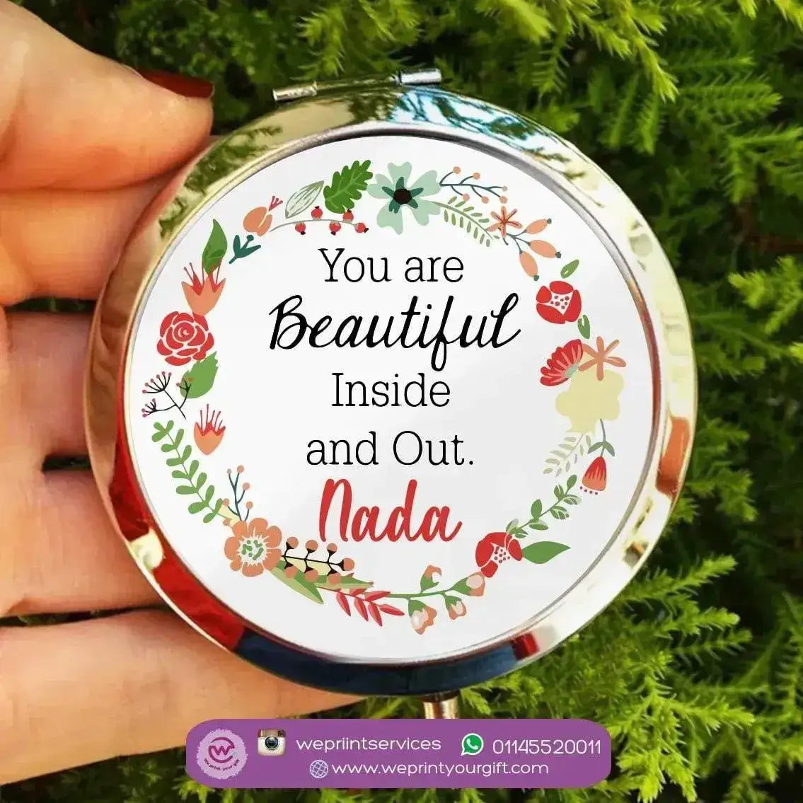 Compact Mirror - Motivation-D - WE PRINT