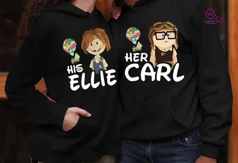 Couple Hoodie-Disney Couple - WE PRINT