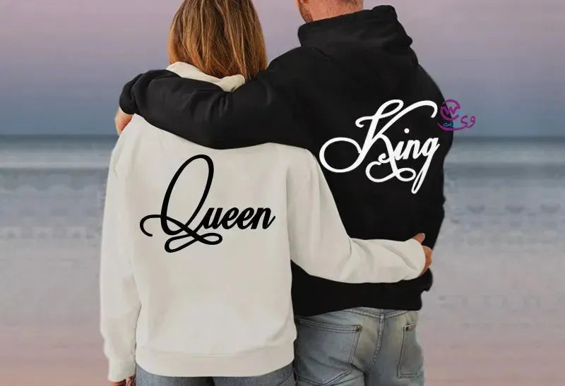 Couple Hoodie-English Quotes - WE PRINT