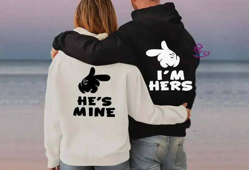 Couple Hoodie-English Quotes - WE PRINT