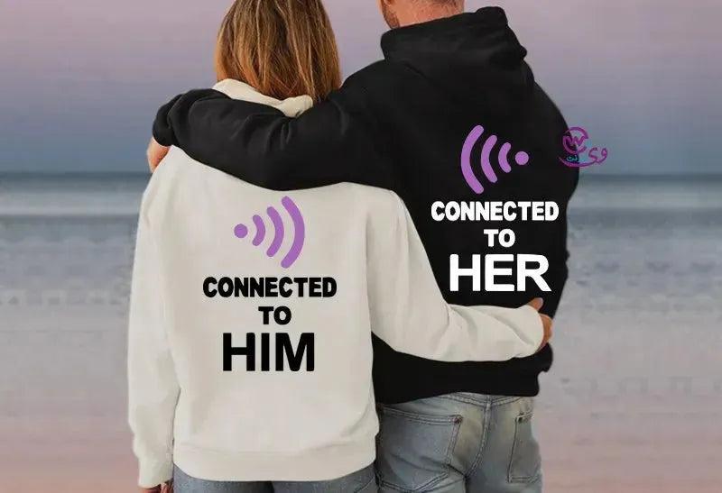 Couple Hoodie-English Quotes - WE PRINT