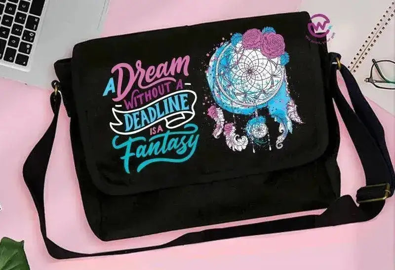 personalized bag- Cross Bag - Dream Catcher - WE PRINT