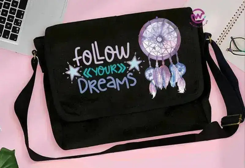 personalized bag- Cross Bag - Dream Catcher - WE PRINT