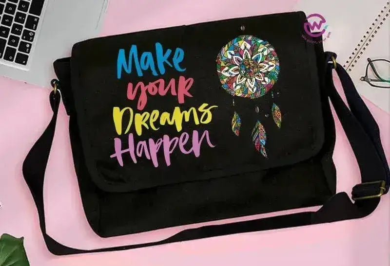 personalized bag- Cross Bag - Dream Catcher - WE PRINT