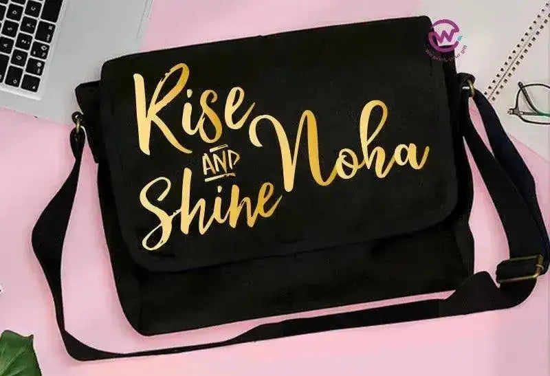 Cross Bag - Motivation-gold printing - WE PRINT