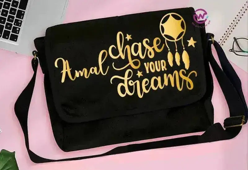 Cross Bag - Motivation-gold printing - WE PRINT