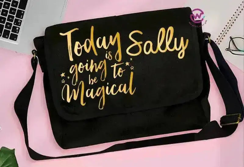 Cross Bag - Motivation-gold printing - WE PRINT