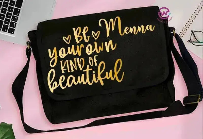 Cross Bag - Motivation-gold printing - WE PRINT