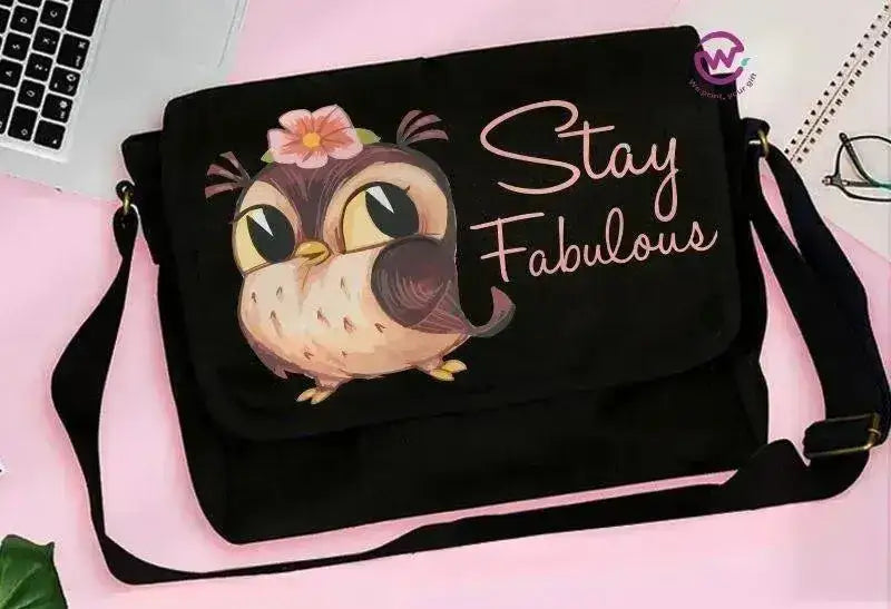Cross Bag - Owl - WE PRINT