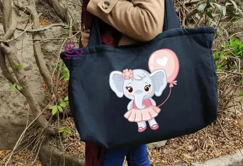custom diaper bag -Elephant - WE PRINT