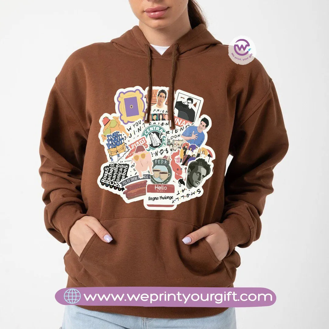 Custom Hoodie- Friends series - WE PRINT