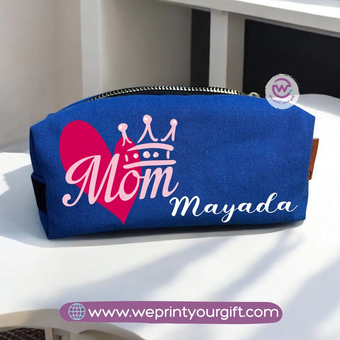Custom Makeup Bag- Mom designs - WE PRINT