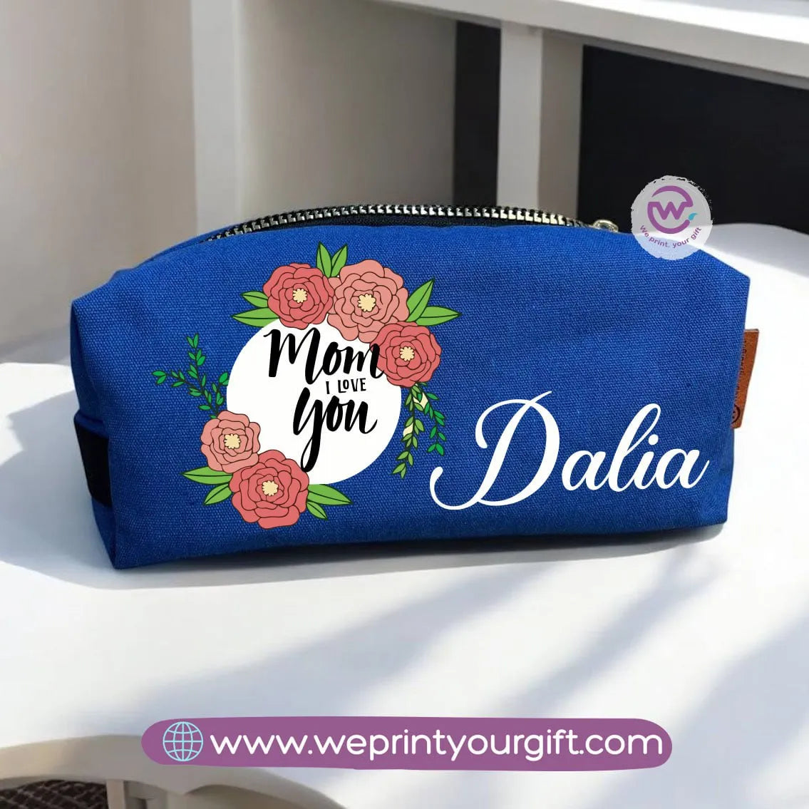 Custom Makeup Bag- Mom designs - WE PRINT