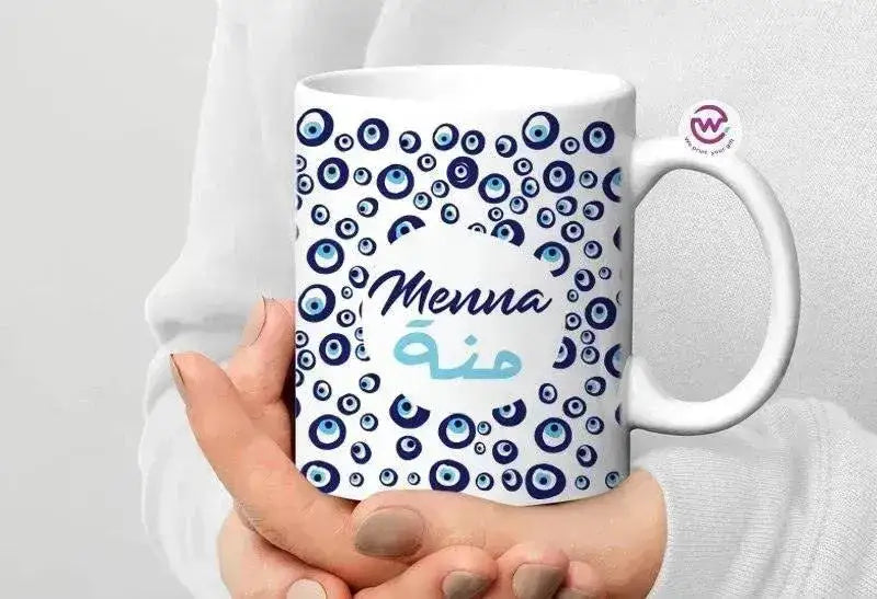 Custom personalized mugs -Names-C - WE PRINT