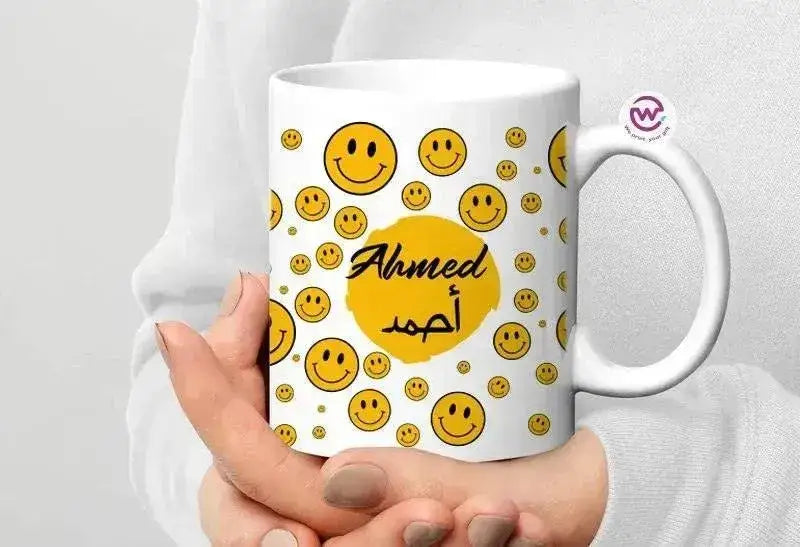 Custom personalized mugs -Names-C - WE PRINT