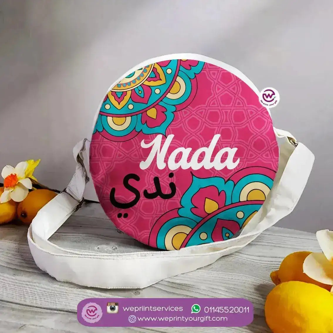 Custom Round Bag - Mandala - WE PRINT