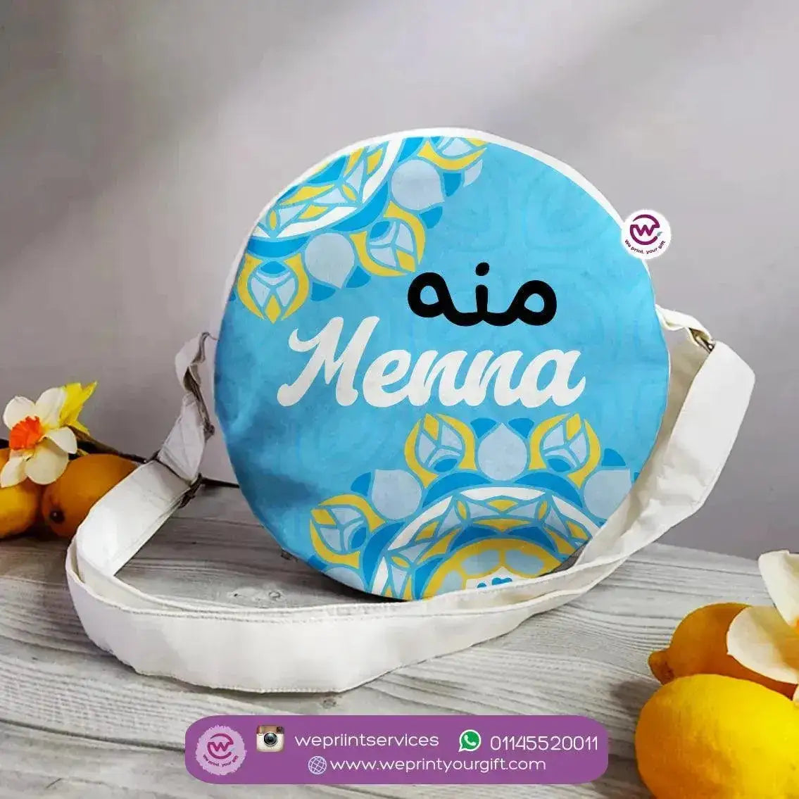 Custom Round Bag - Mandala - WE PRINT