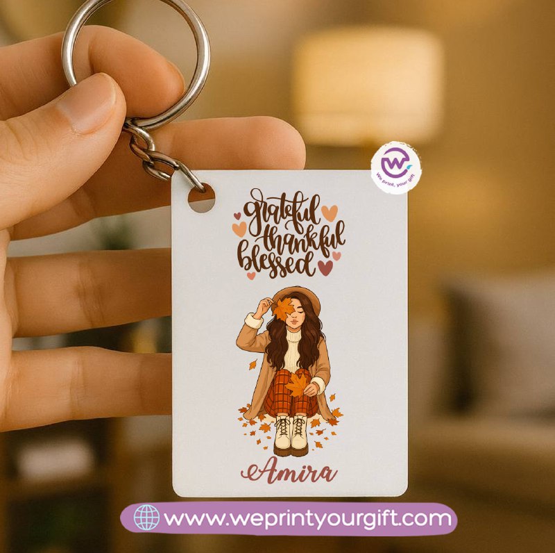 Personalized Wooden Keychain – One Art & Custom Designs - WE PRINT