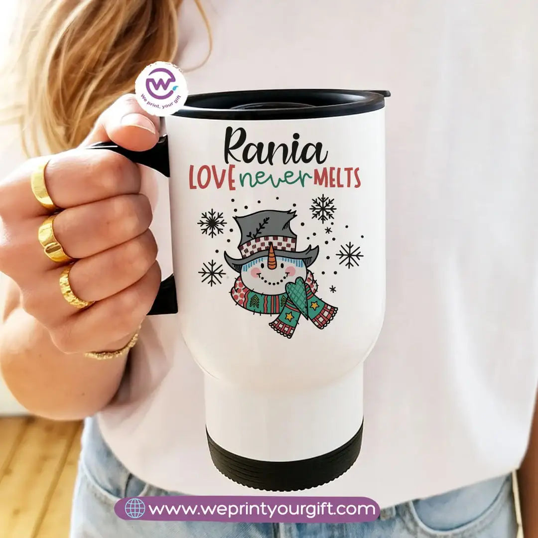 Travel Mug- Christmas Design - WE PRINT