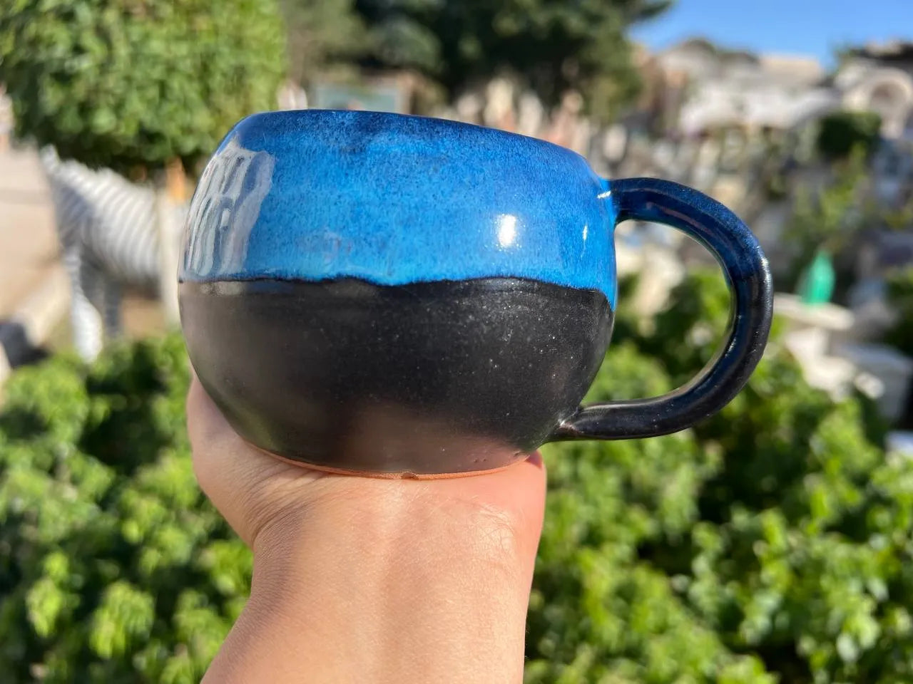 Bowl Starry Pottery Mug-400 ml - Customization Options - WE PRINT