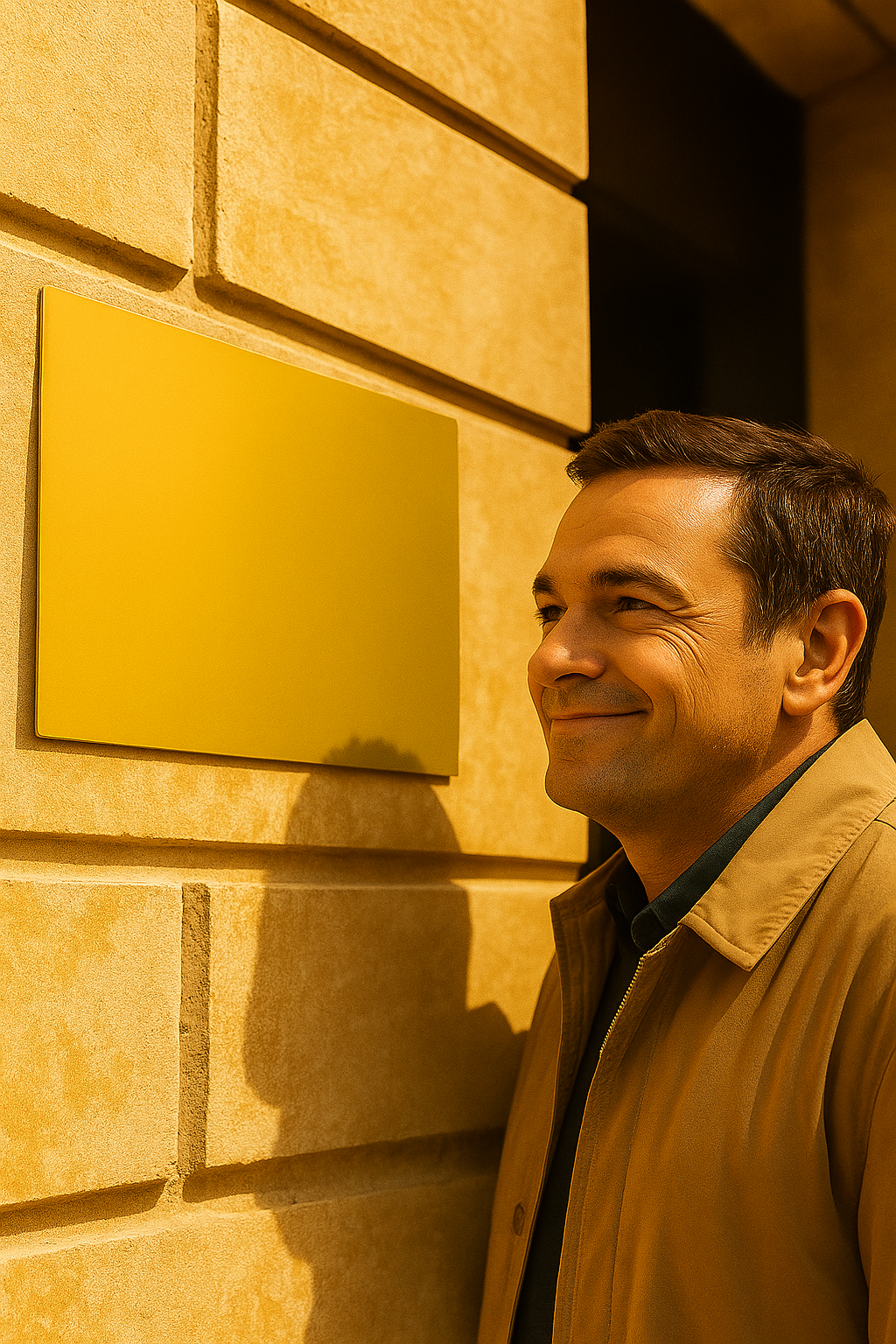 لافتة حائط معدنية - قابل للتخصيص