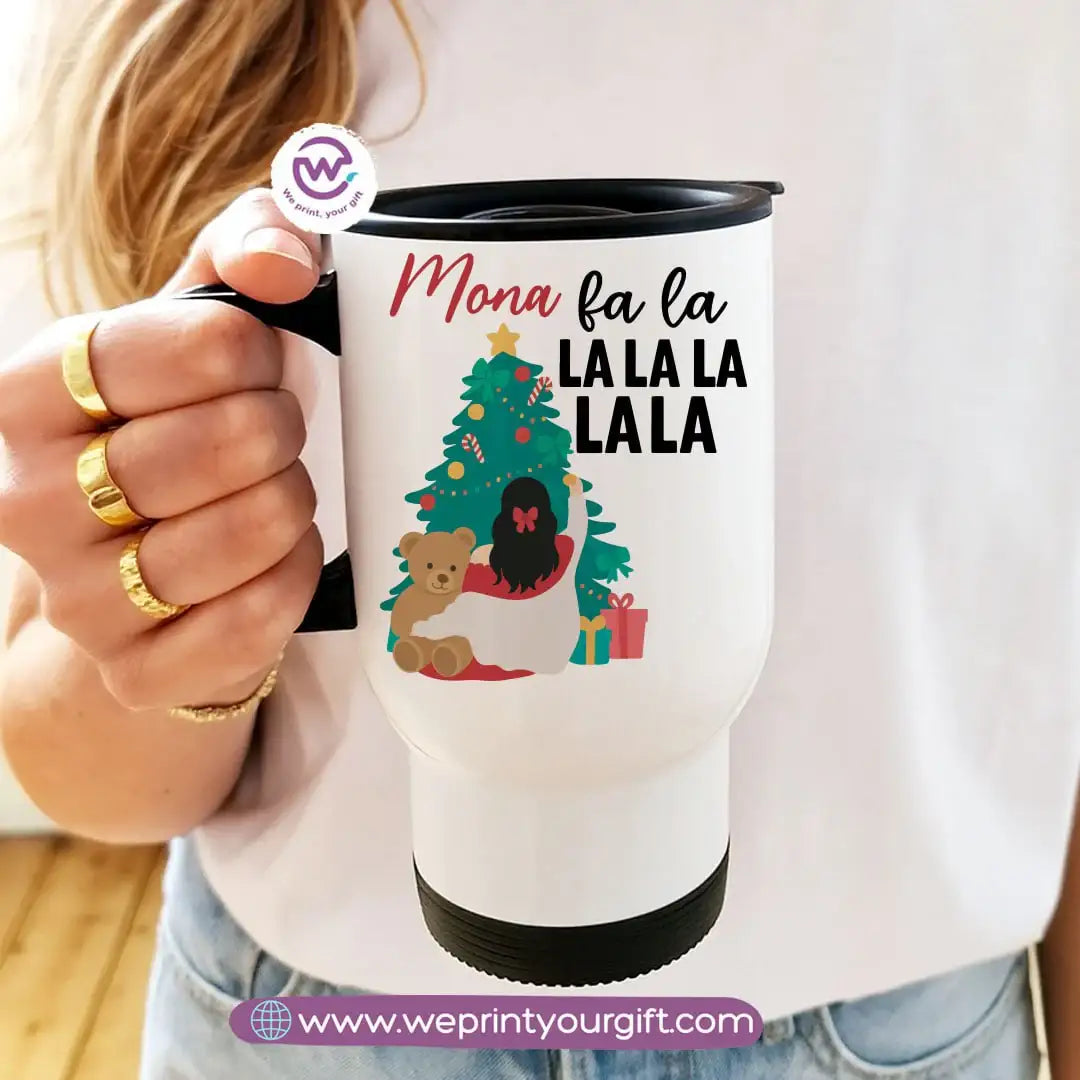 Travel Mug- Christmas Design - WE PRINT