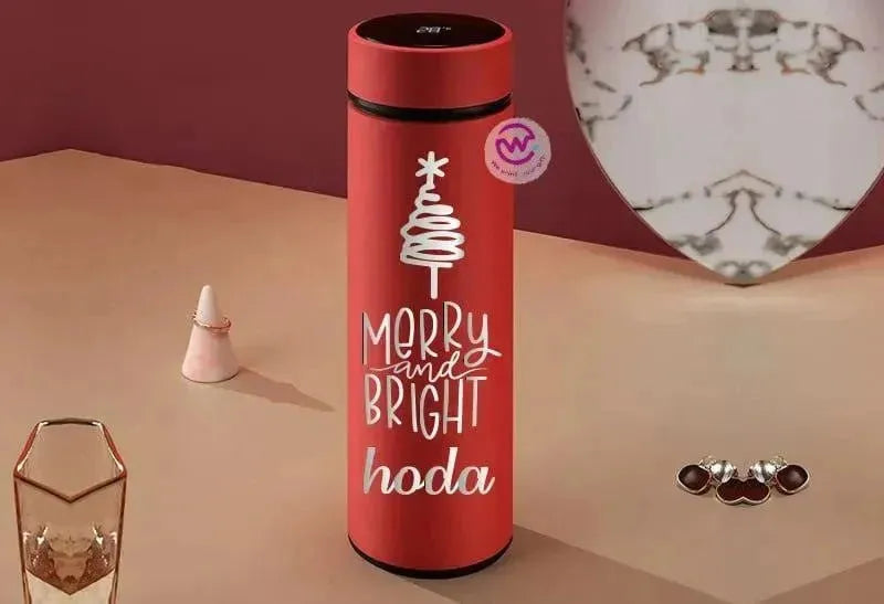Digital Thermal Thermos -Christmas - WE PRINT
