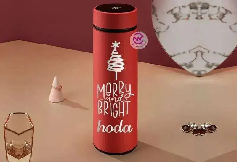Digital Thermal Thermos -Christmas - WE PRINT