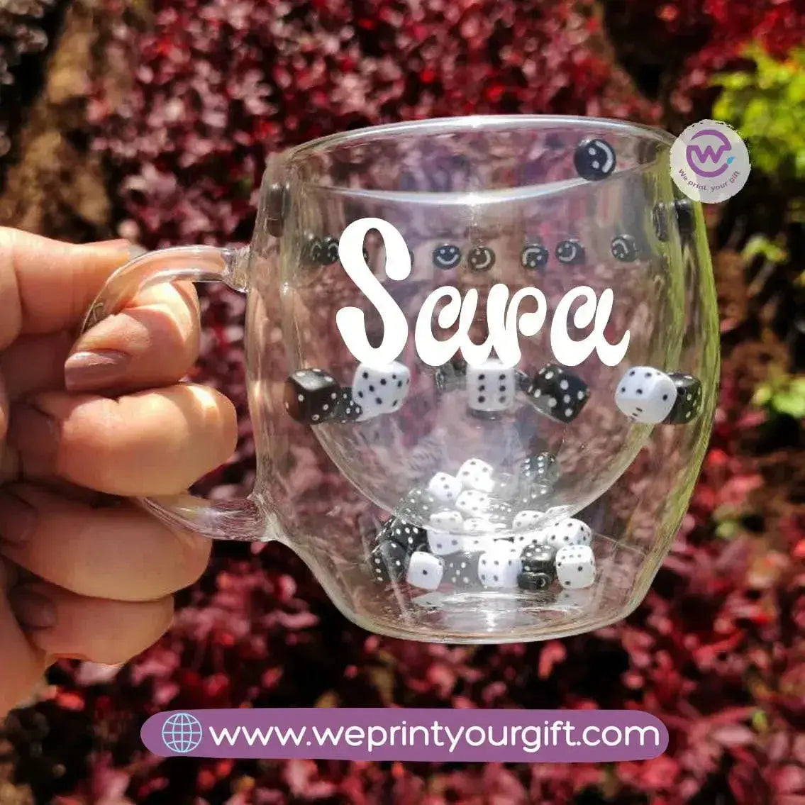 Double wall cups - Dice - WE PRINT