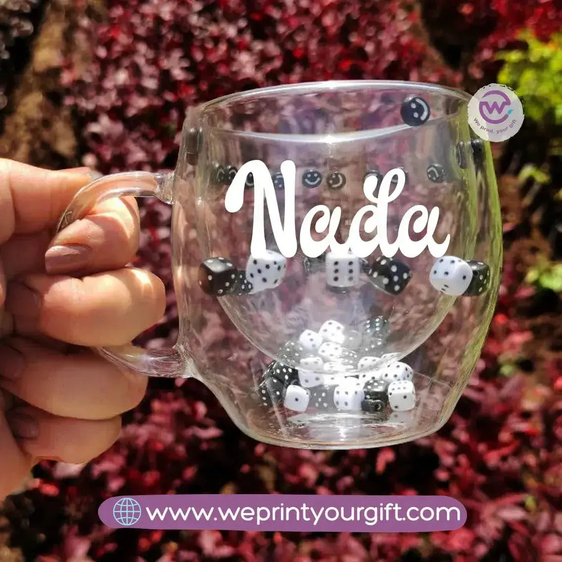 Double wall cups - Dice - WE PRINT