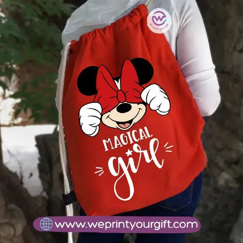 Drawstring Bag-Disney - WE PRINT