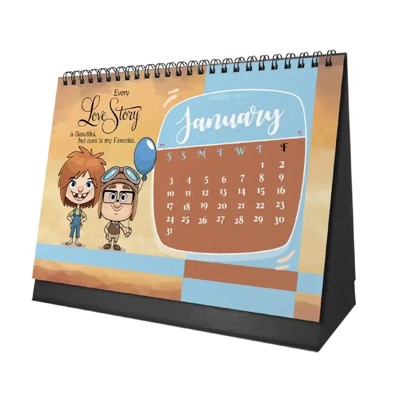 UP Movie Desk Calendar 2026 - WE PRINT