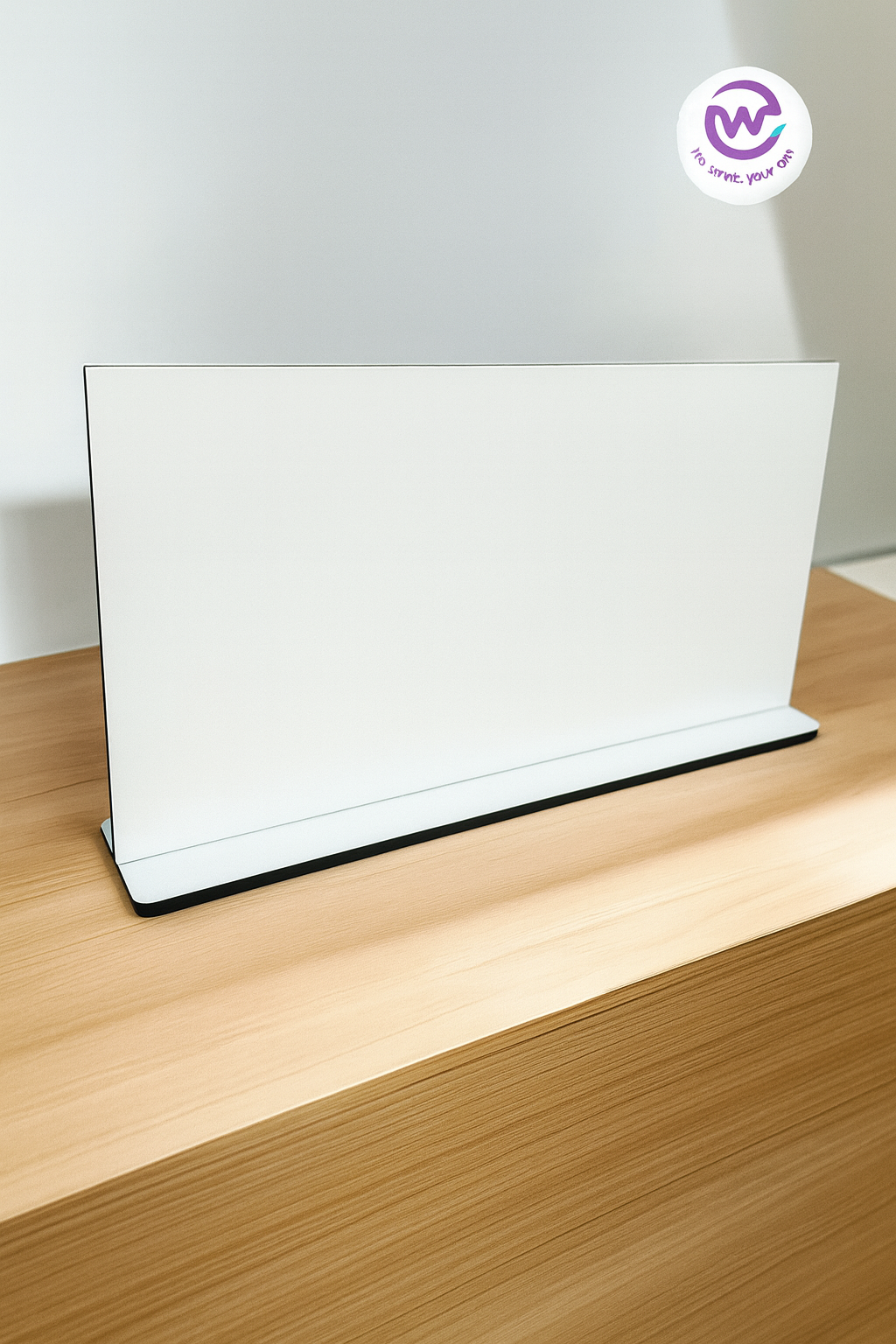 لافتة خشبية للمكتب - قابل للتخصيص