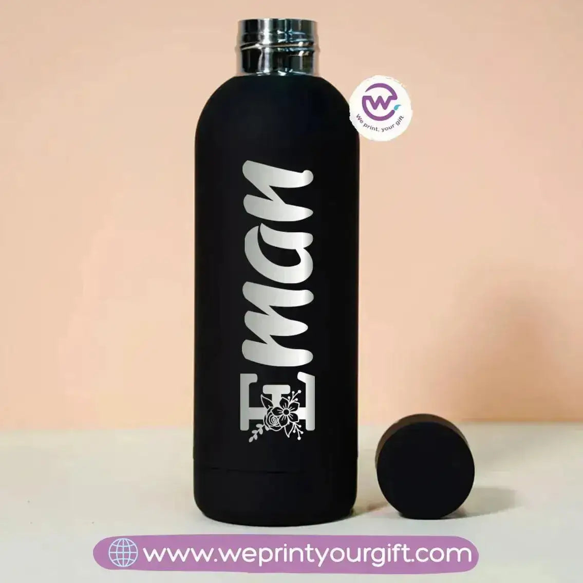 Engraved Thermal Water Bottle 500 ML-Names - WE PRINT