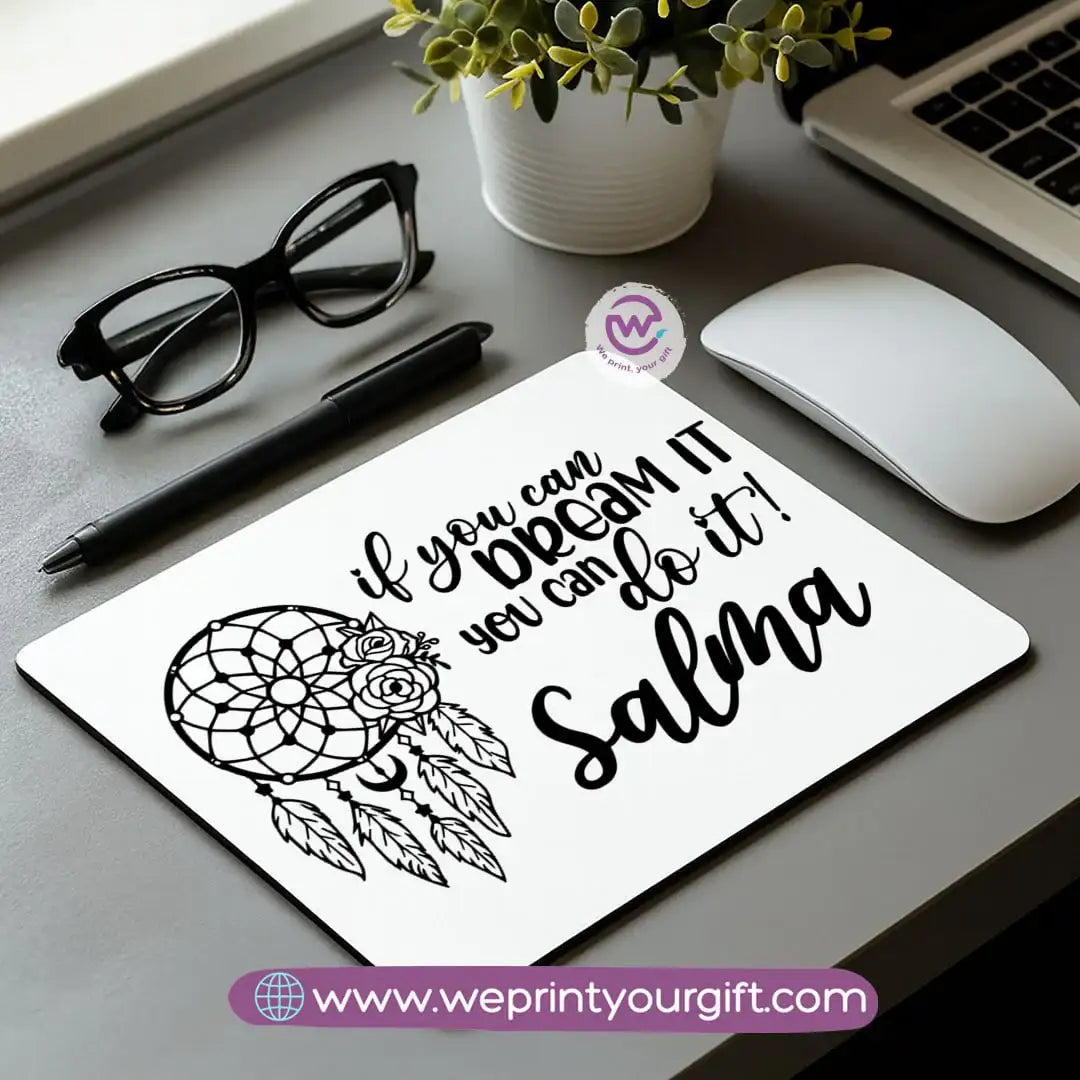 One Line Art Mouse Pad – Minimalist Artistic Desk Style - WE PRINT