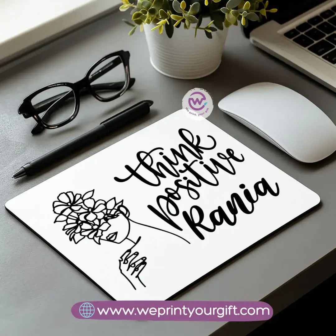 One Line Art Mouse Pad – Minimalist Artistic Desk Style - WE PRINT