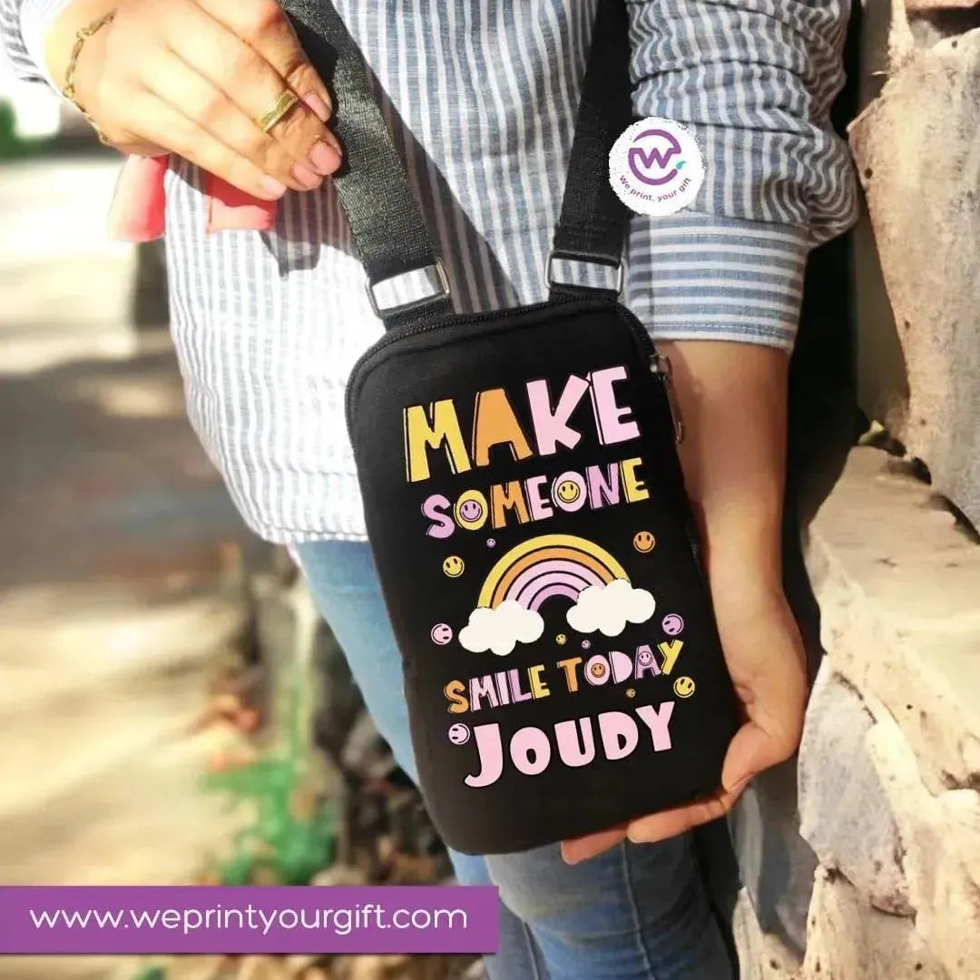 Fabric Mobile Cover - Motivational quotes -A - WE PRINT